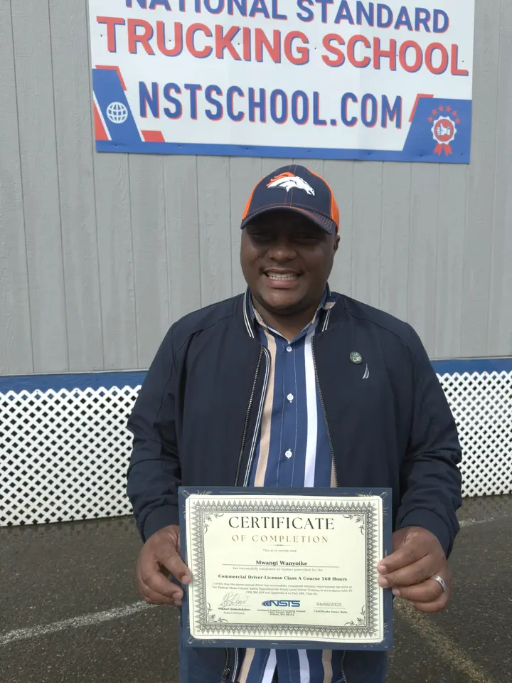 NSTS CDL graduate 12